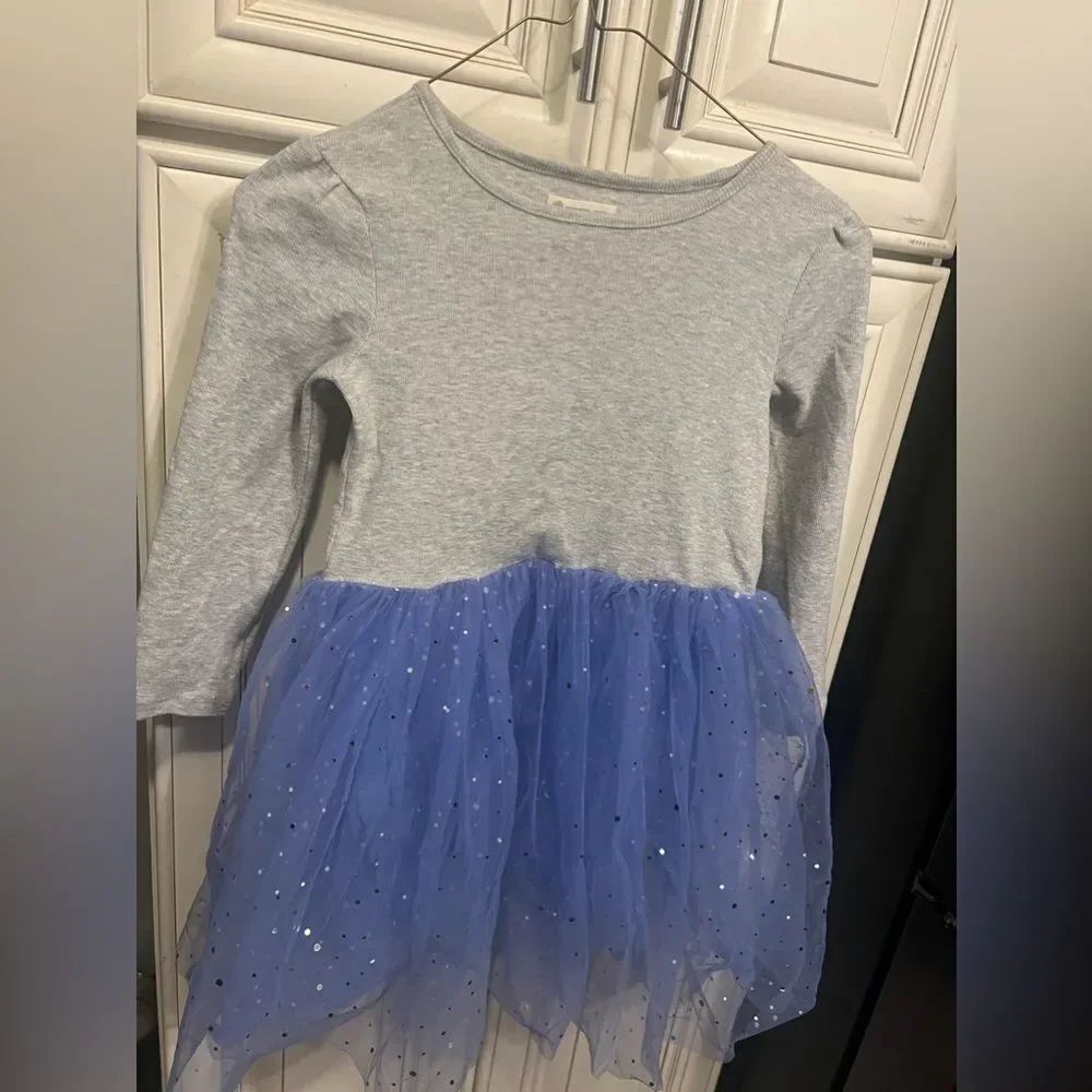 Tucker + Tate Girls Pullover Tutu Multi Color Sparkle Dress Size 6